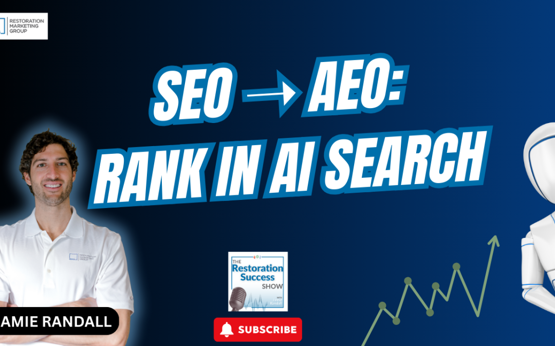 From SEO to AEO: Become The #1 AI-Recommended Brand for Damage Restoration Companies